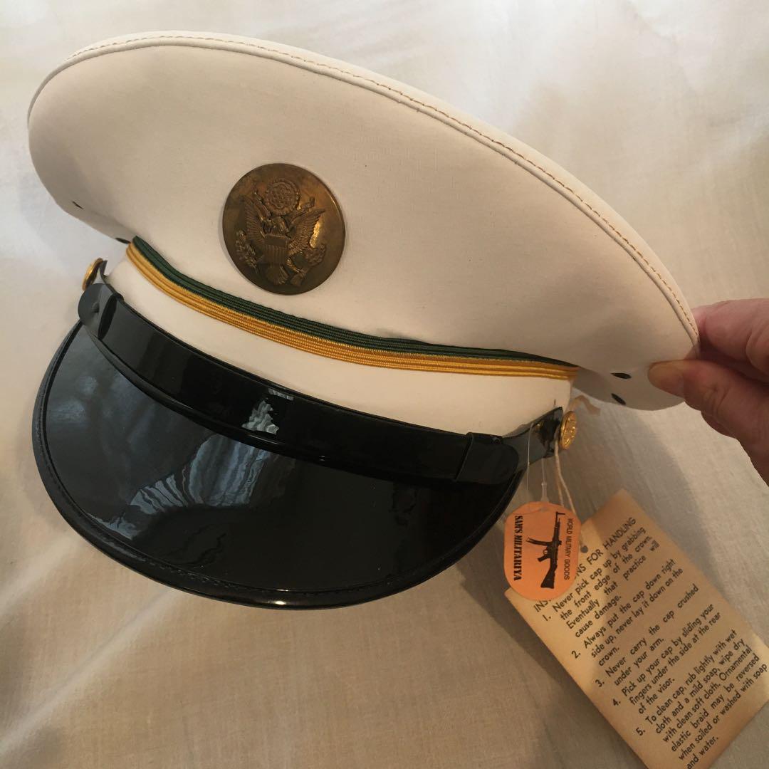 レア!希少!美品 ビンテージ WW2 アメリカ陸軍 制帽 帽子 軍帽 米国