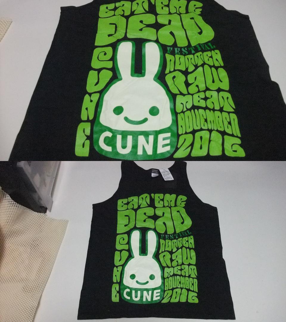 cune L キューン うさぎ 肉フェス タンクトップ ミート meet 新品