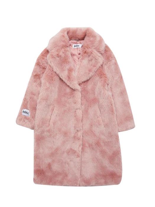 jakke ジャッキー ピンク ファーコート ロング