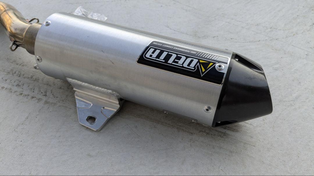 KLX125 DELLTA バレル４-Sサイレンサー