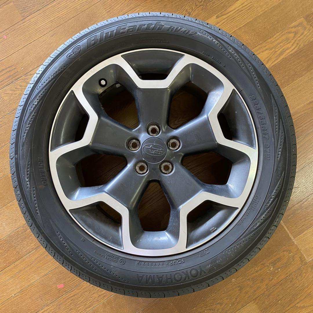 スバル エクシーガ タイヤホイール4本セット 215/50R17