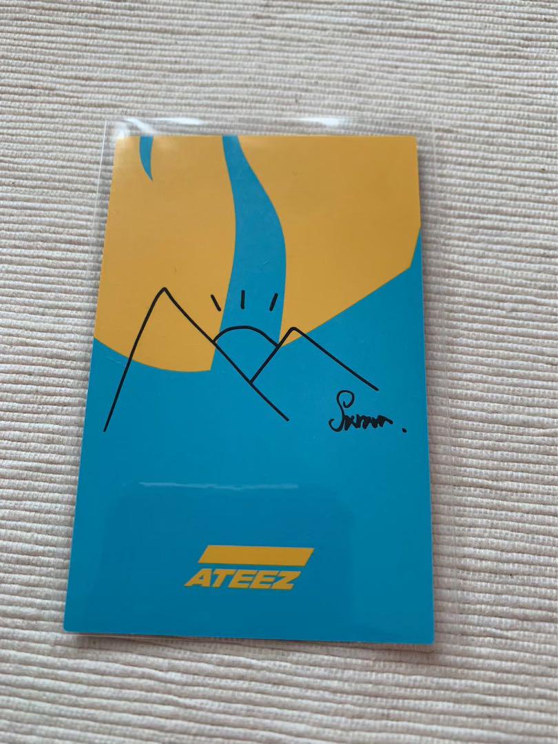 ATEEZ サン トレカ