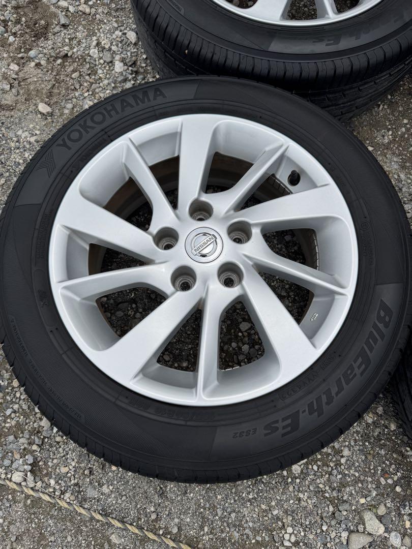 日産純正16インチ アルミホイール　ノーマルタイヤ付き195/60R16