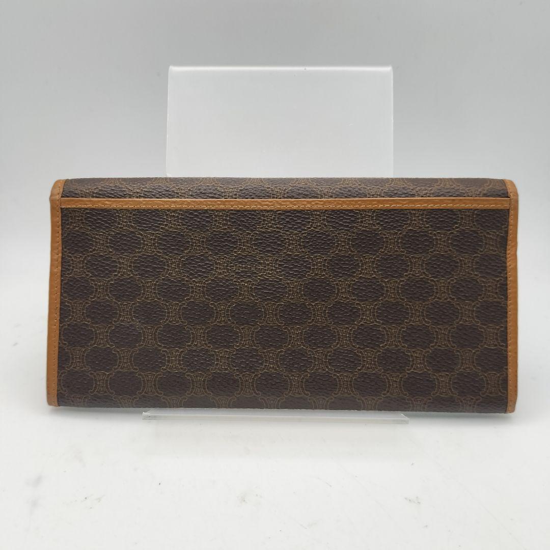 セリーヌ 長財布 財布 ウォレット マダカム ブラウン - メルカリ