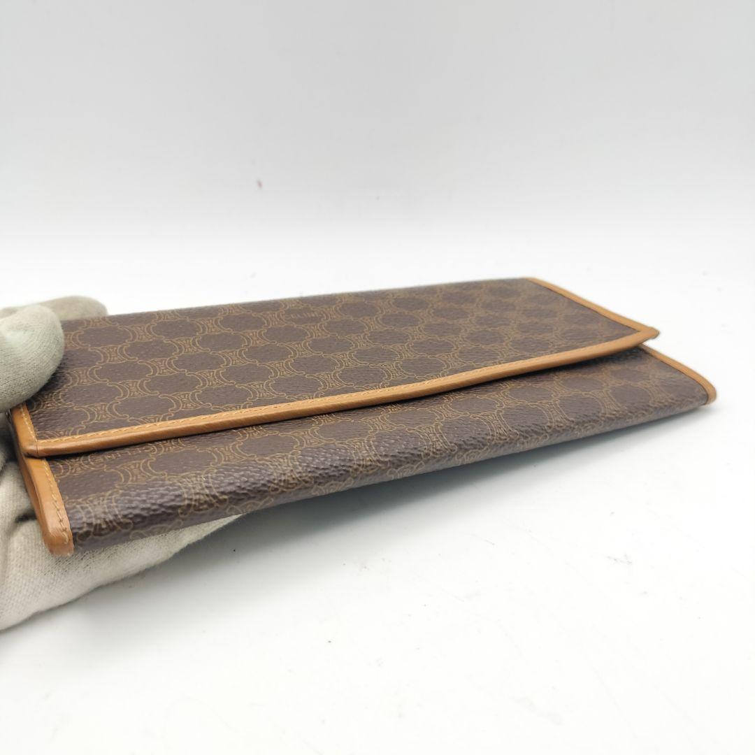 セリーヌ 長財布 財布 ウォレット マダカム ブラウン - メルカリ