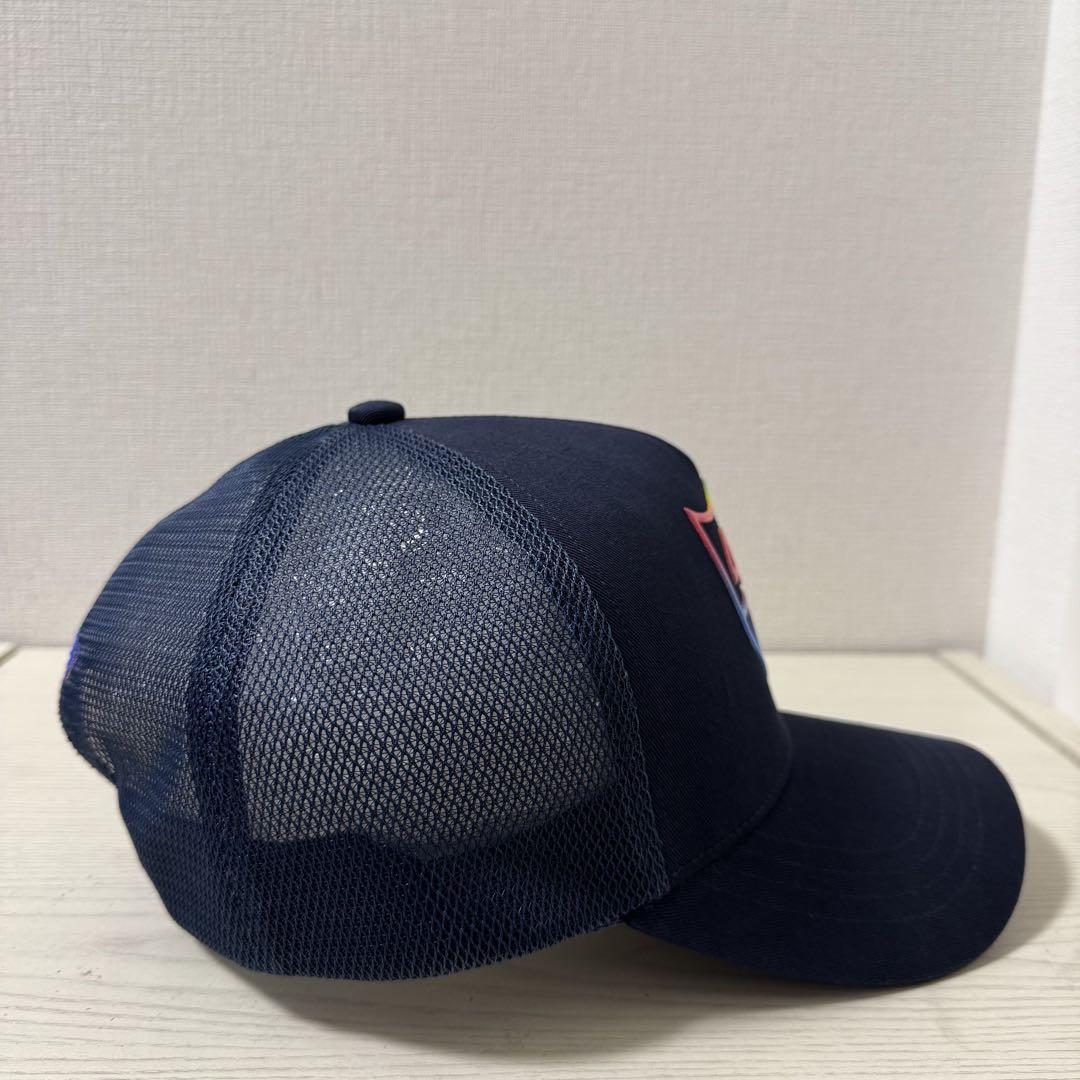 【BLACK LINE】【新品同様】ヨシノリコタケ メッシュキャップ　ネイビー