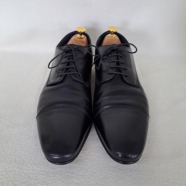 【美品】REGAL リーガル メンズ 革靴 27.5 ヒール2 黒 N-447