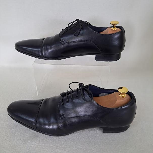 【美品】REGAL リーガル メンズ 革靴 27.5 ヒール2 黒 N-447