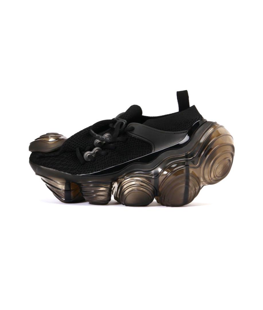 靴 grounds OYSTER TWIST BLK