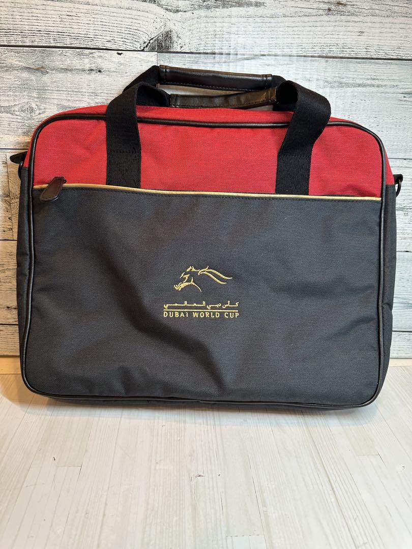【極美品】　DUBAI WORLD CUP バッグ　トートバッグ　ブリーフケース