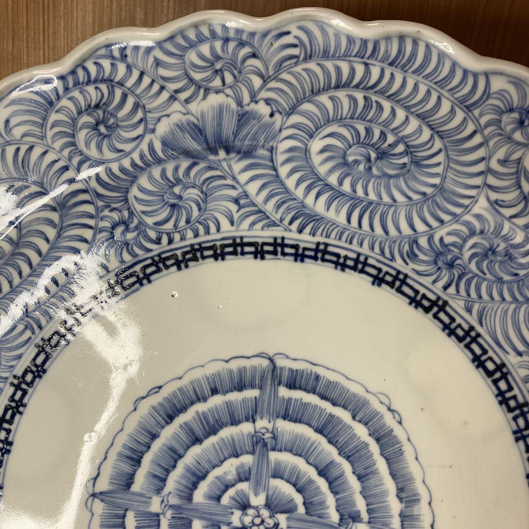 伊万里　染付大皿