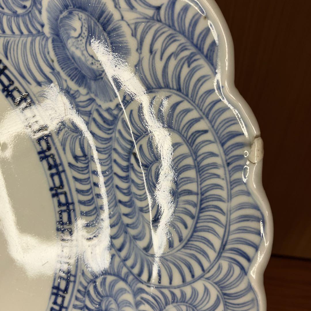 伊万里　染付大皿