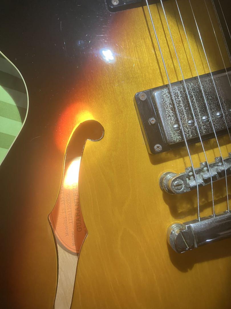 Epiphone ES-335 サンバースト
