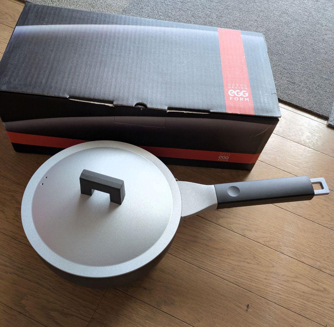 ホクア　18センチ　ソースパン　片手鍋　EGGFORM　エッグフォルム　その1