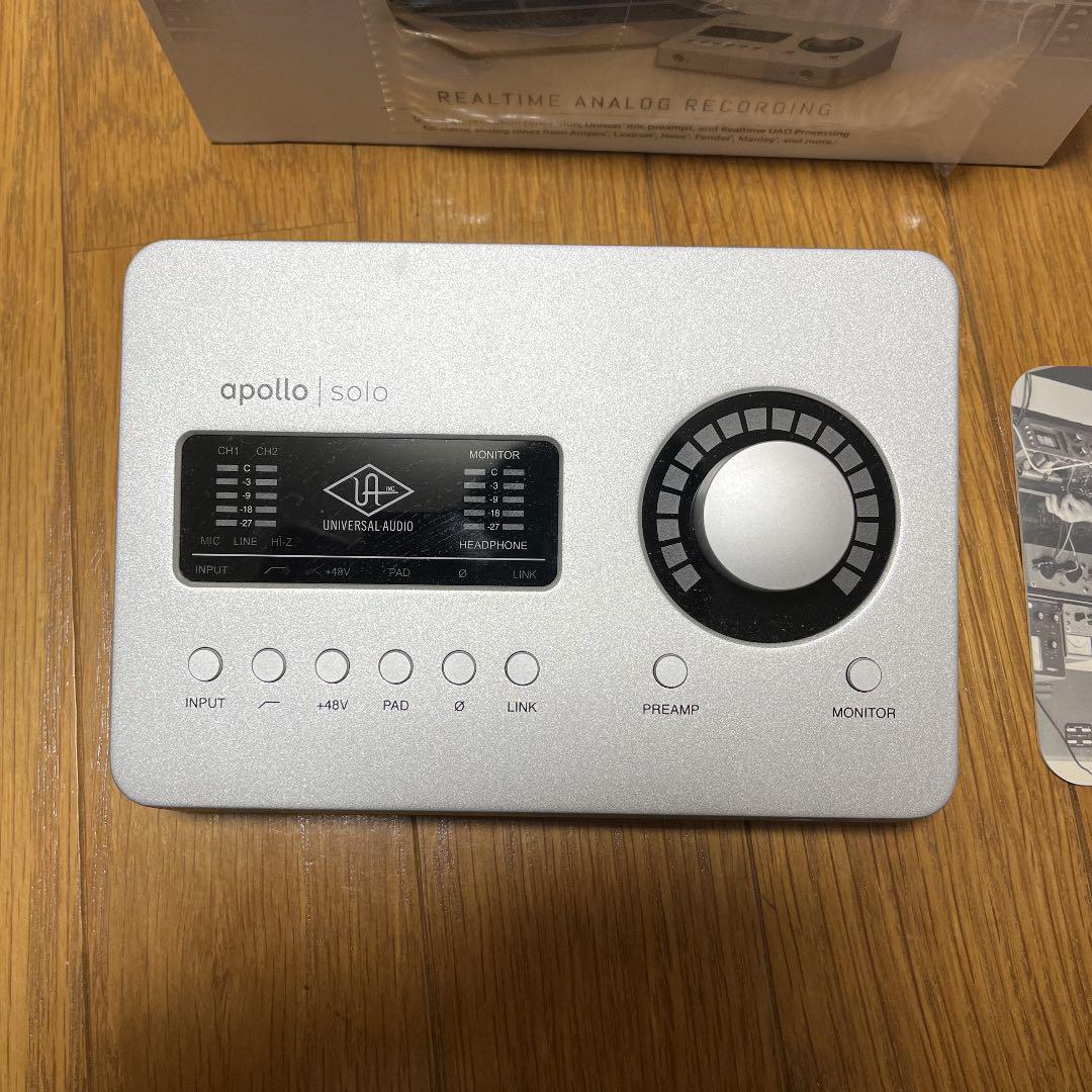 37%割引ホワイト系大量入荷 Universal Audio Apollo Solo Heritage 在庫特価品 Meng Qi WINGIE 2 美品 ほぼ未使用 DTM/DAW