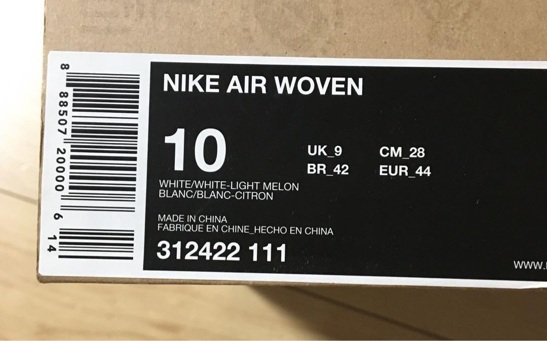Nike AIR WOVEN 新品 未使用 元箱付 画像3