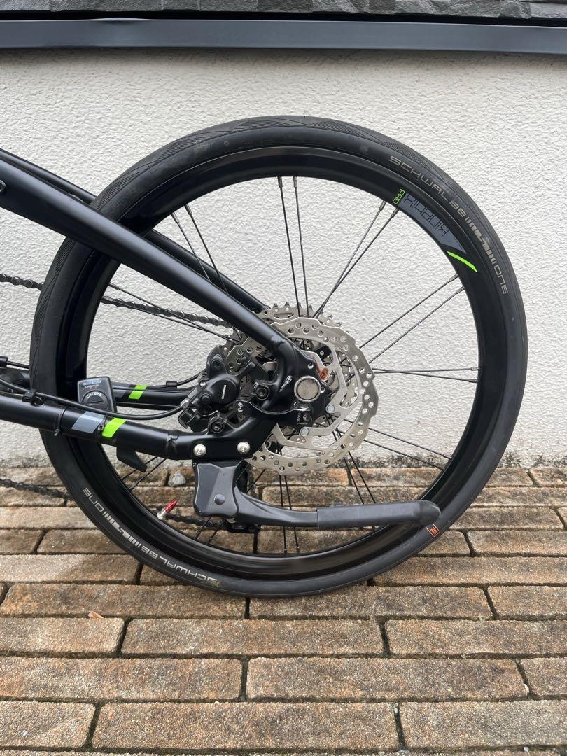 Tern verge 折りたたみ自転車 ブラック 黒　P10