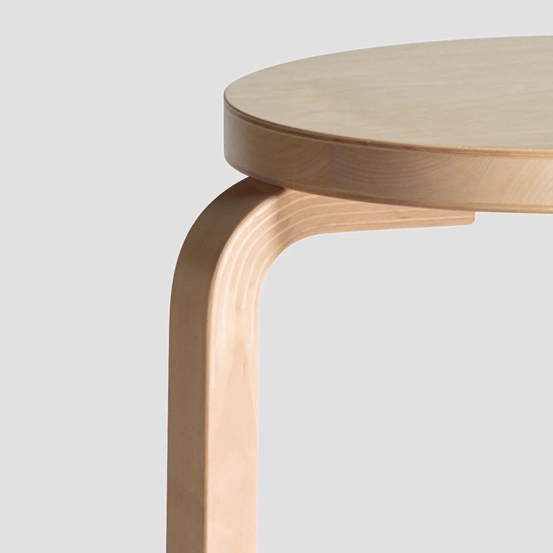 【正規品】artek スツール 60 ナチュラル ラッカー