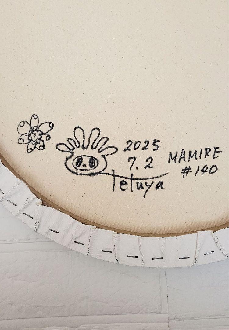 ☆鈴木哲也☆丸50(500×500mm)アクリル原画1点物☆送料無料#140