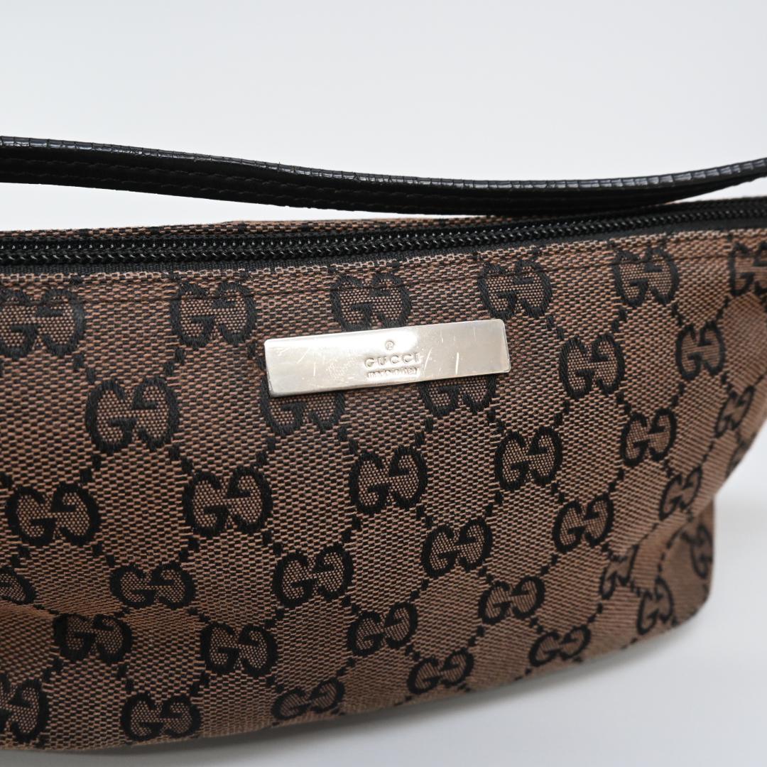 ■ 46086★GUCCI グッチ ハンドバッグ GG柄 アクセサリーポーチ