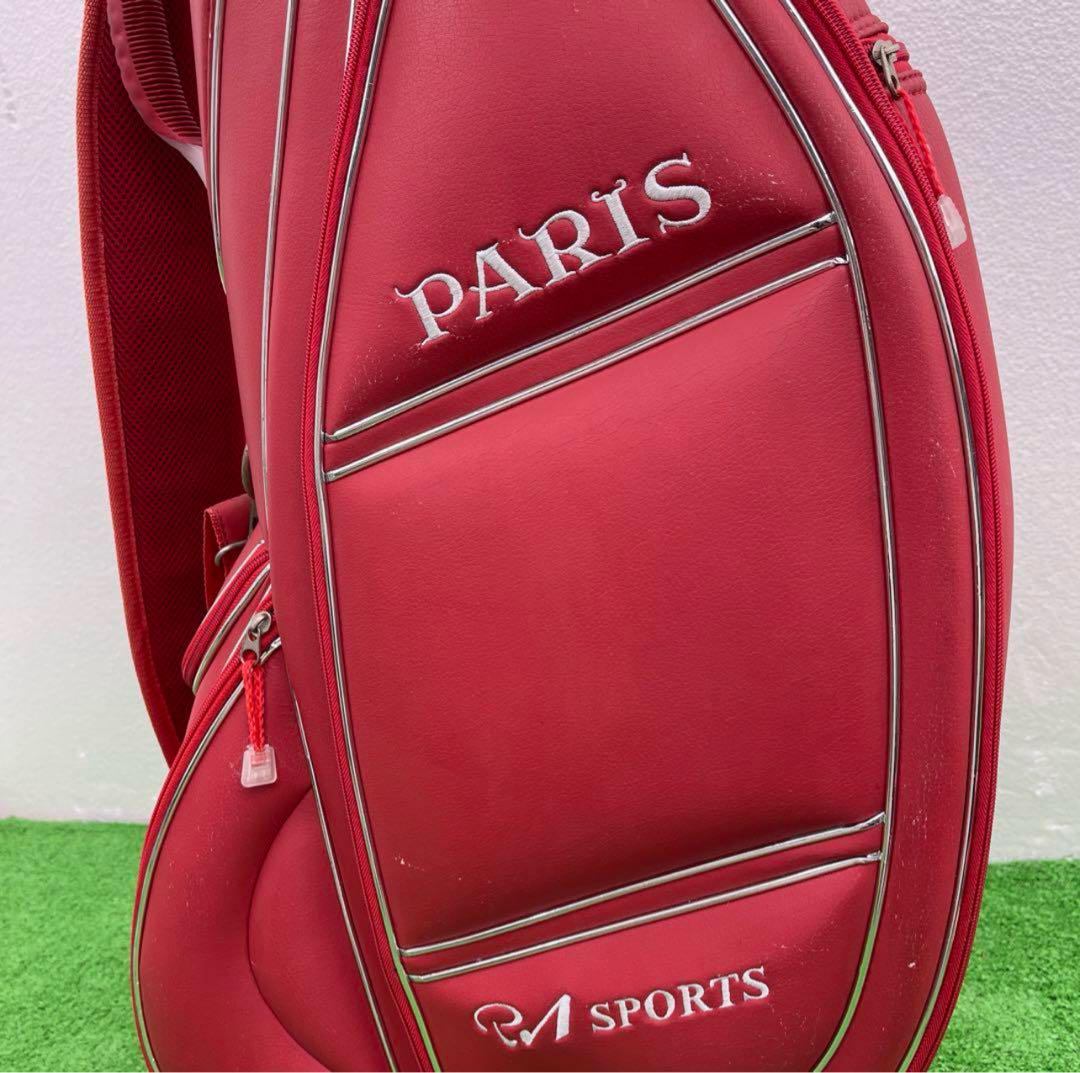 PARIS ゴルフバック 8インチ パリス キャディバッグ レディース