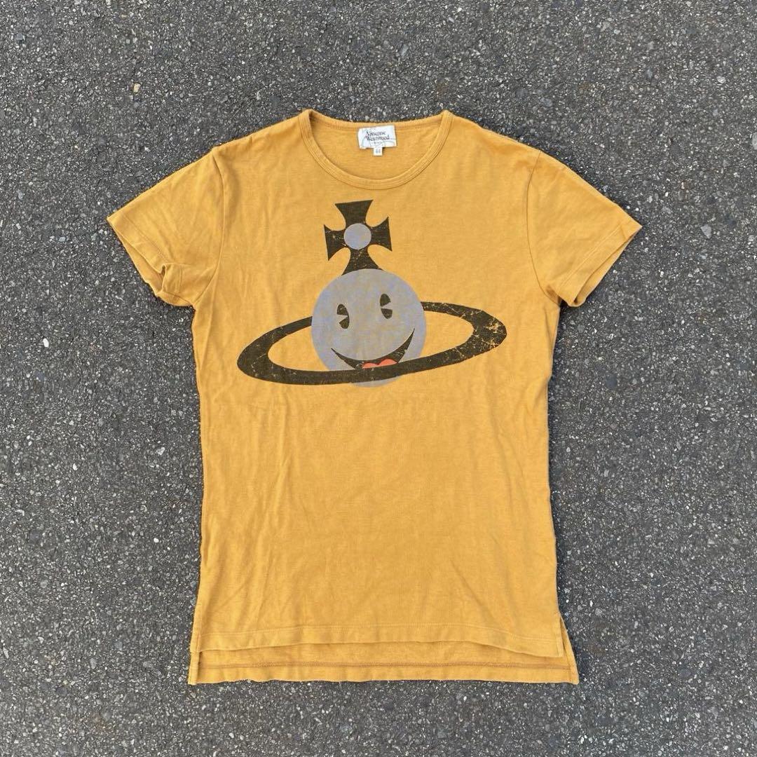 春夏新作モデル Vivienne Westwood T-shirt. Print MAN トップス