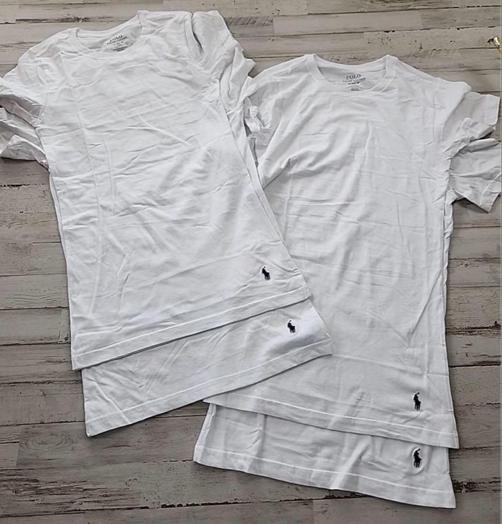 polo ralph lauren slim fit tee xs 1枚　白