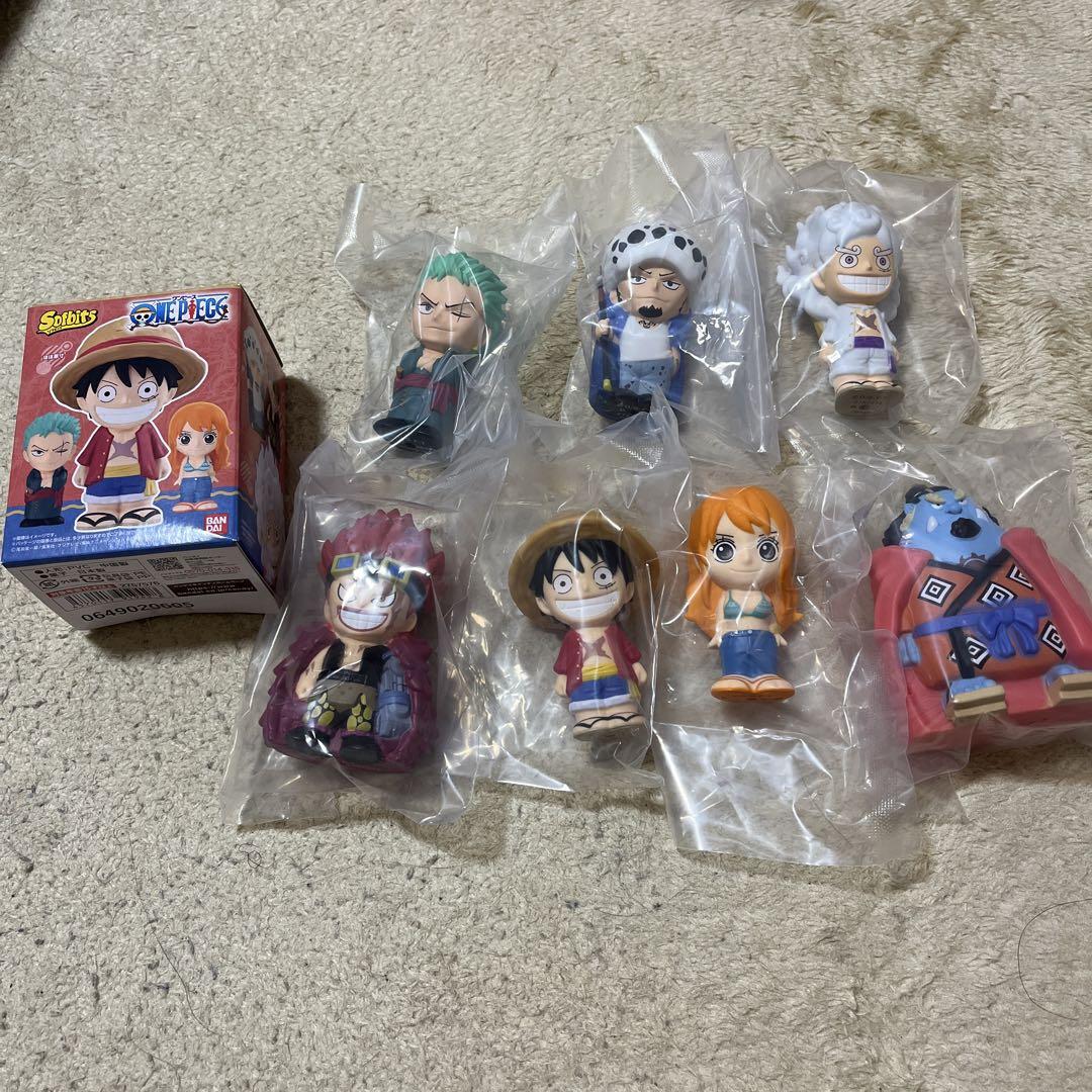 ワンピース　ソフビッツ　全7種類フルコンプセット　新品