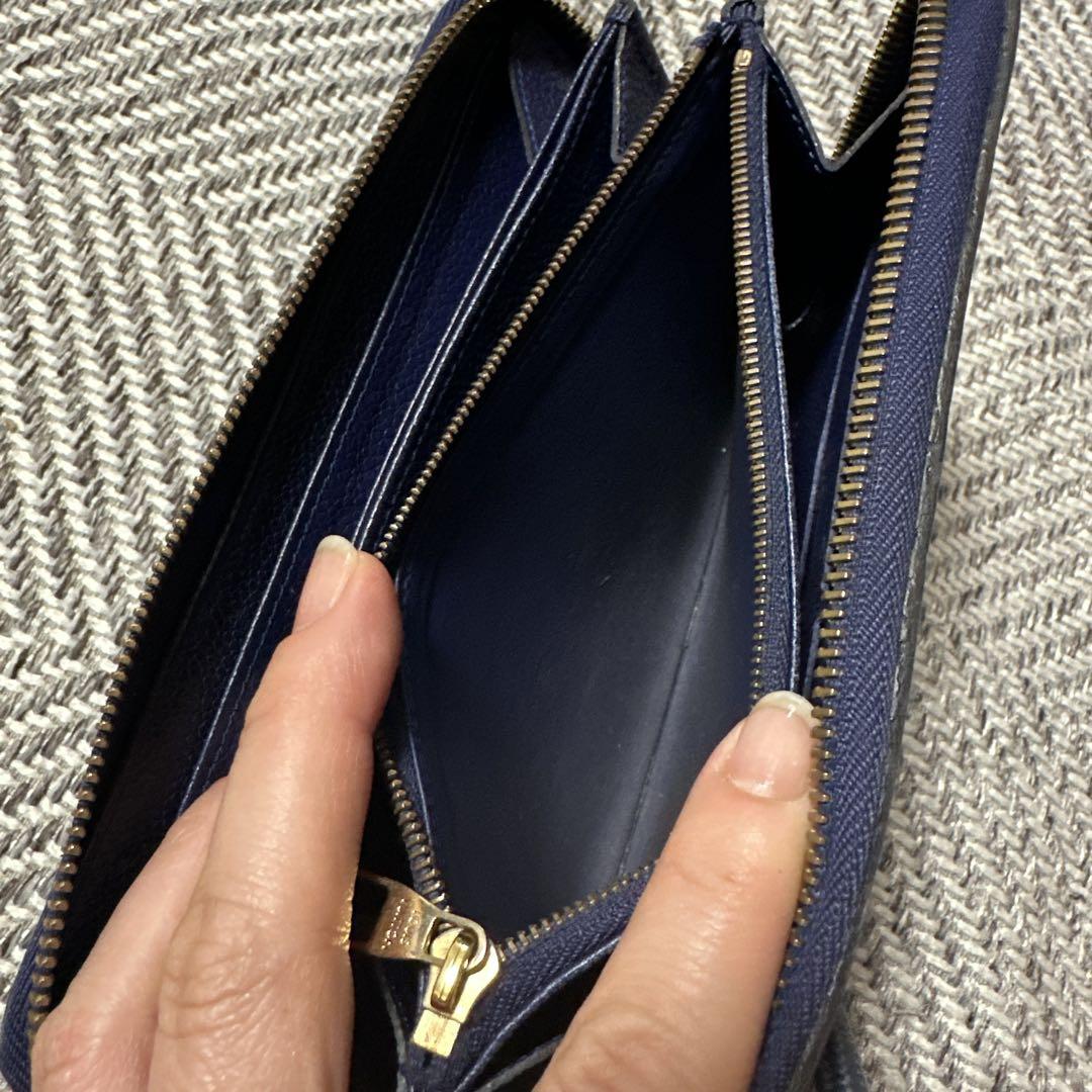 Louis Vuitton ネイビー 長財布
