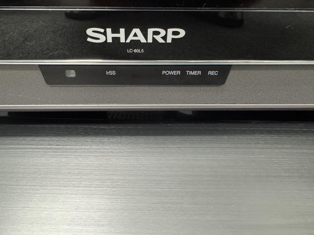 SHARP LC-60L5 60インチ 液晶テレビ オマケのテレビ付き