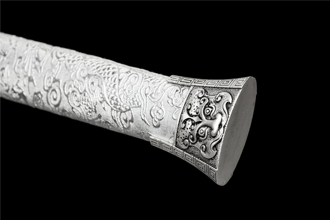 【金竜棍刀】  古兵器 武具 刀装具 日本刀 模造刀 居合刀 源化彫刻龍 模造刀 模擬刀 日本刀 居合刀 刀装具 太刀 軍刀