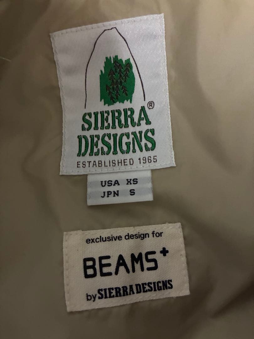 SIERRA DESIGNS BEAMS 別注　MOUNTAIN PARKA