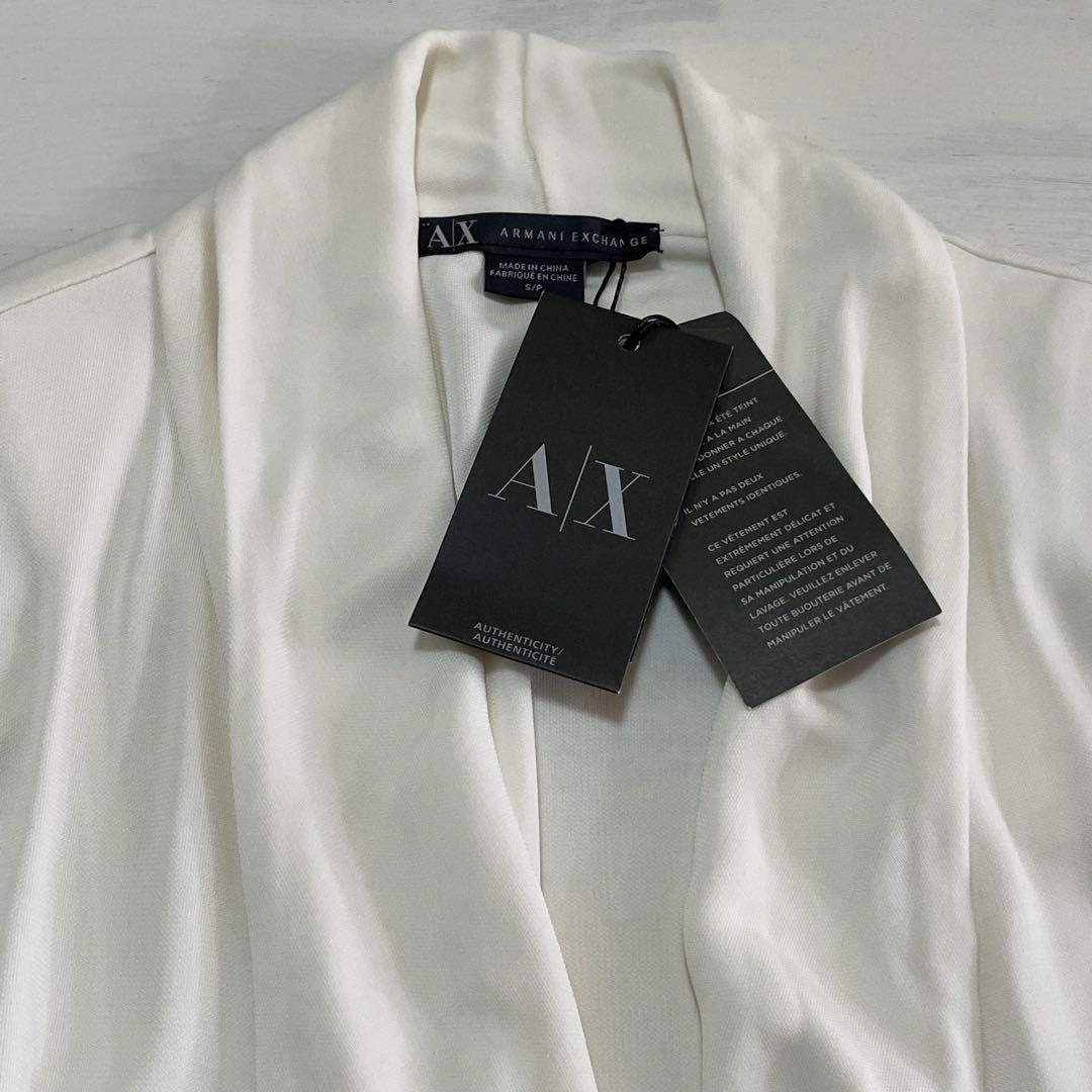 【セール】 新品タグ付き ARMANI EXCHANGE ライダース カーディガン トップス