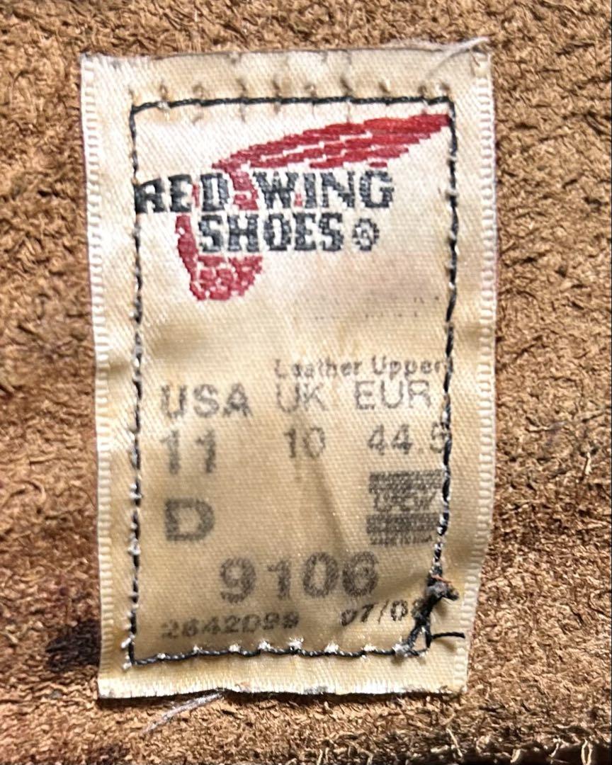 【11/D】9106レッドウィングRED WING★ハーレー gpz USA