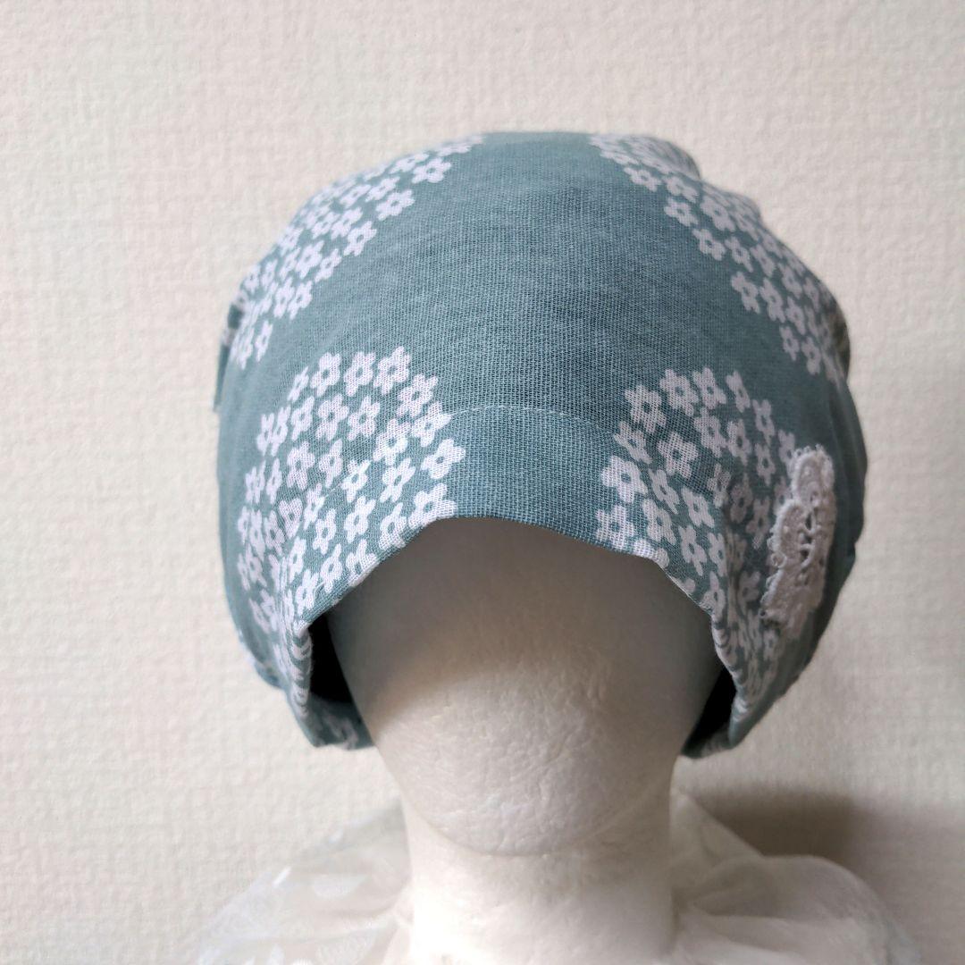 医療用ケア帽子ハンドメイド 綿生地一重 - メルカリ