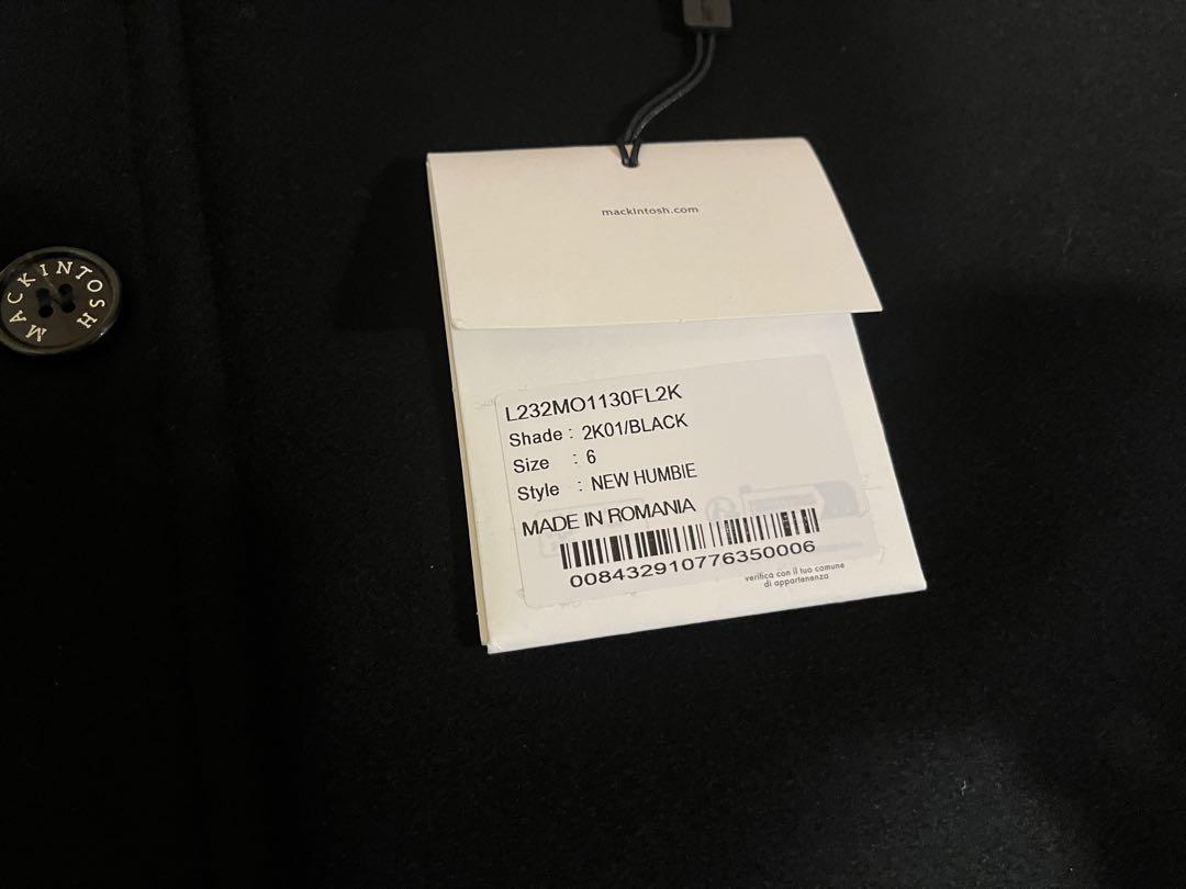 2023年購入　MACKINTOSH NEW HUMBIEハンビーショートコート