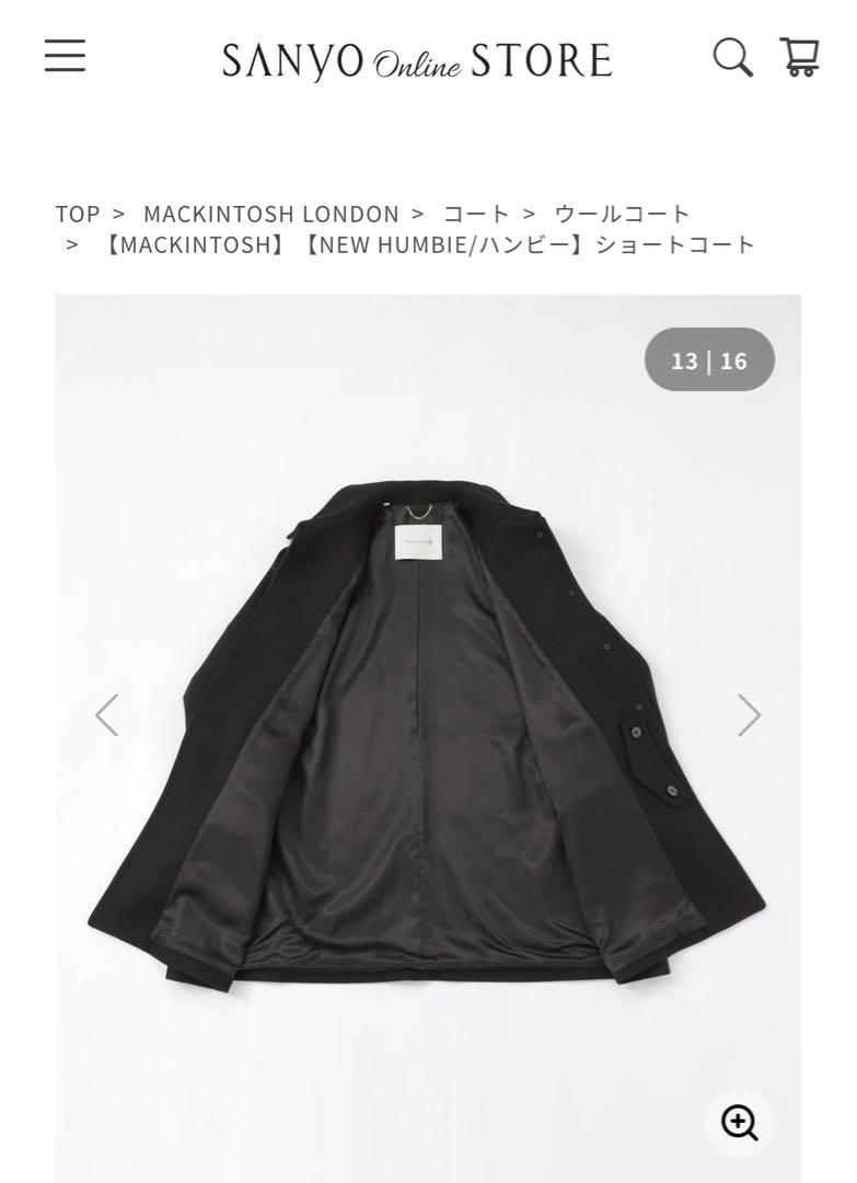 2023年購入　MACKINTOSH NEW HUMBIEハンビーショートコート