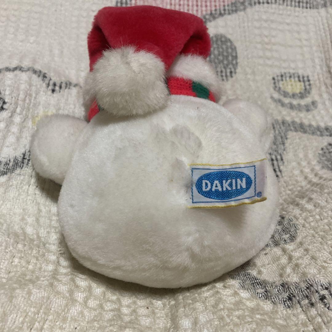 昭和レトロ　ヴィンテージ デーキン DAKIN 雪だるま　ぬいぐるみ　中古品 昭和レトロ ヴィンテージ デーキン DAKIN 雪だるま ぬいぐるみ
