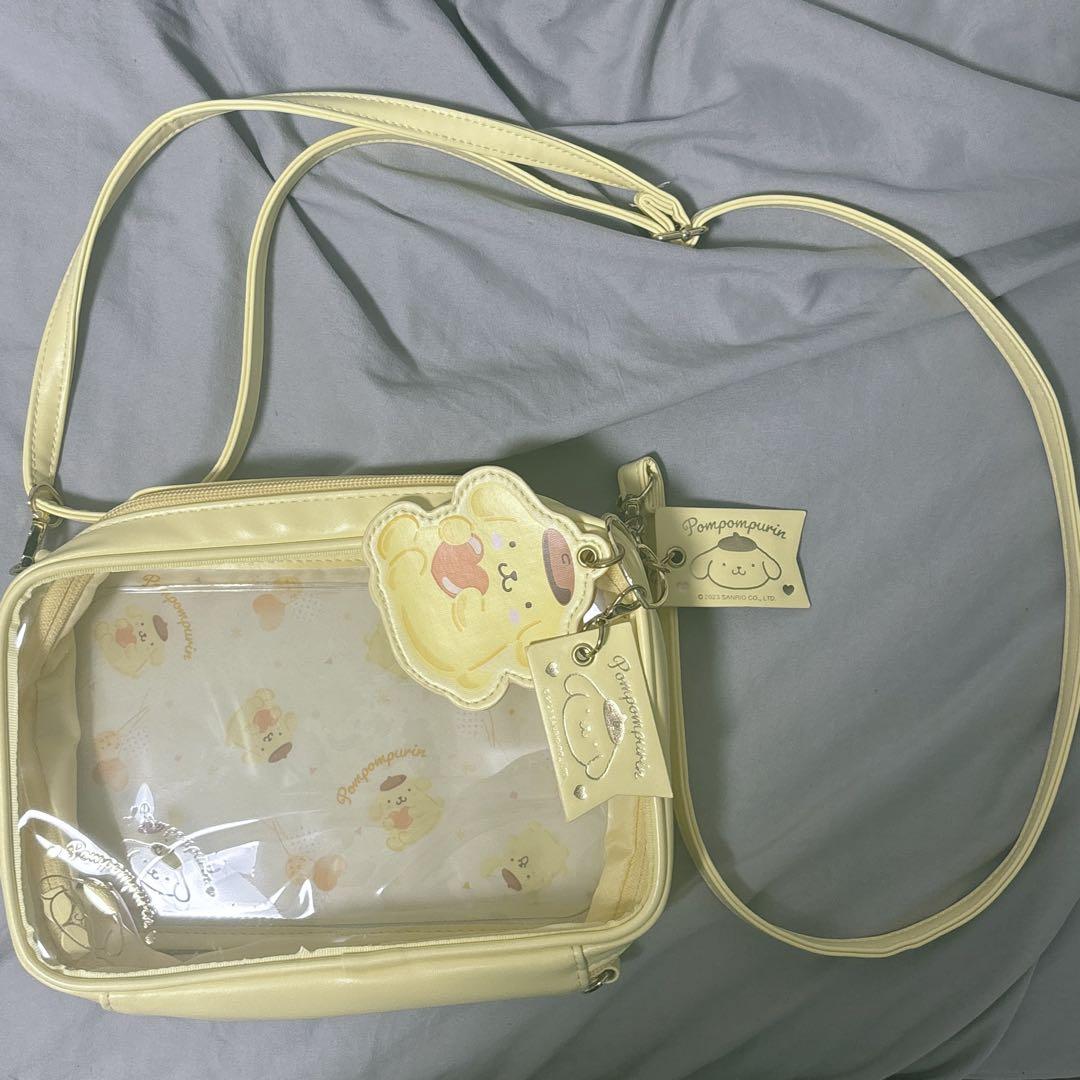 ポムポムプリン ぬいぐるみバッグ サンリオ