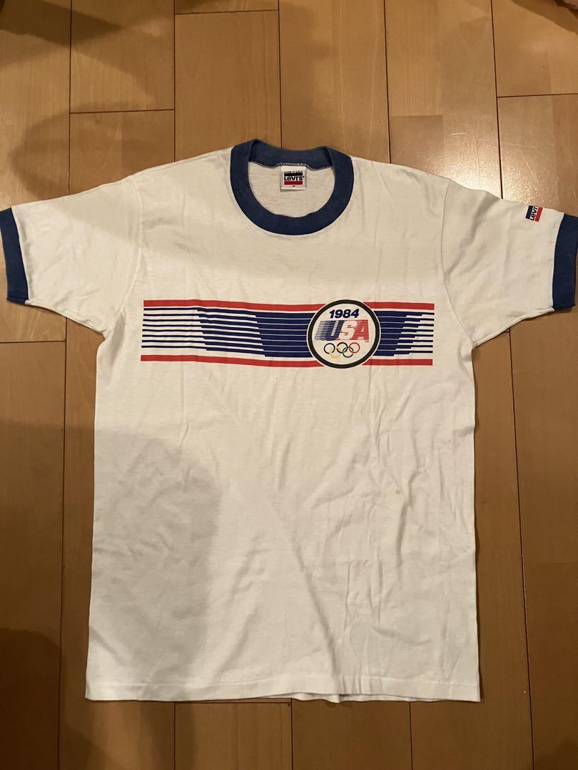 80s ロサンゼルス　オリンピック　ビンテージ　長袖シャツ　USA 80s リーバイス ロサンゼルス オリンピック Tシャツ USA - メルカリ