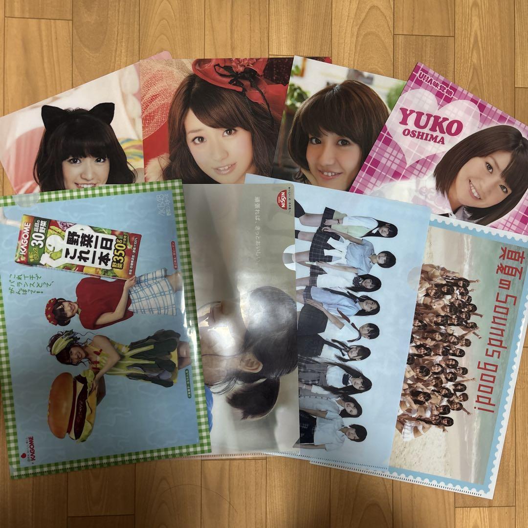 AKB48 雑誌 CD クリアファイル　シール　など AKB48 雑誌 CD クリアファイル シール など