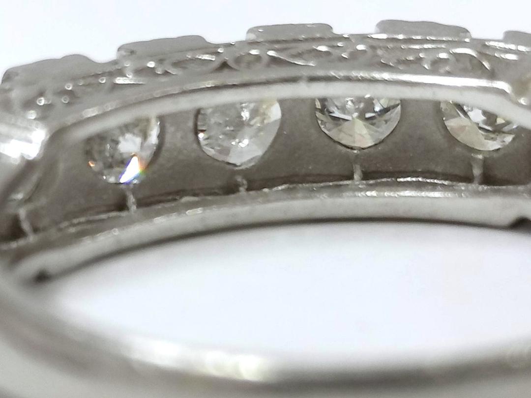Pt900　ダイヤモンド 1.01ct　リング　アクセサリー　ジュエリー　現状品