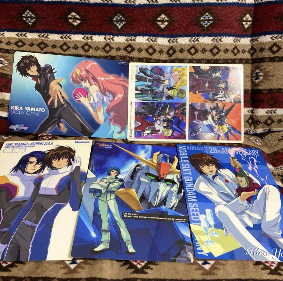 【2005年/2006年】ガンダ厶 SEED 下敷き 月刊ガンダムエース付録