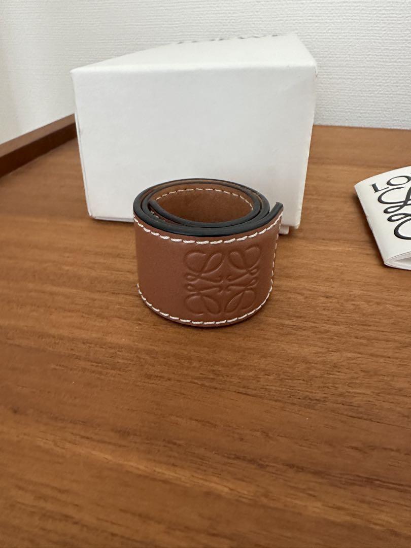 ロエベ　LOEWE ロエベ スラップ ブレスレット スモール （カーフ） Tan