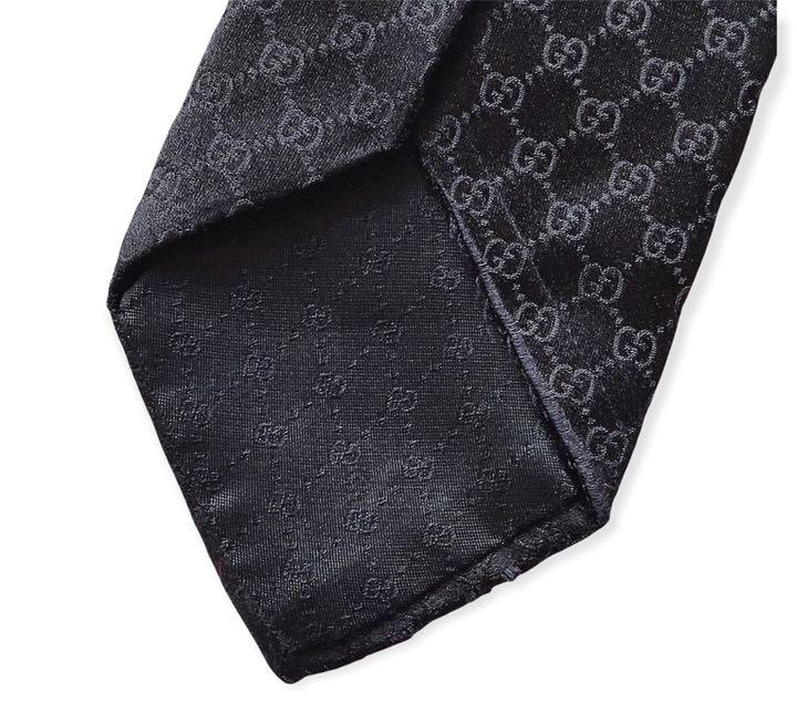 ありですが GUCCI GG柄 シェリーライン シルク100%イタリア製 8vuJh-m99263450201 グッチ ネクタイ にダメージ