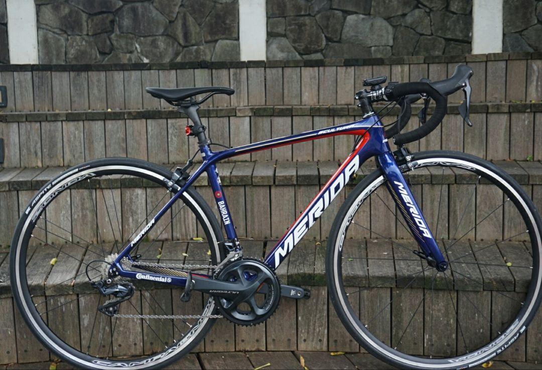 Merida Scultura Team-E R8000組 パワーメーター交換済