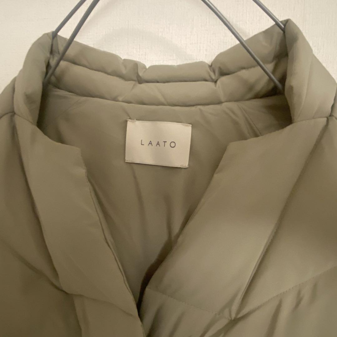 みこり　LAATO/キルティングロングダウンコート みこり様専用 LAATO/キルティングロングダウンコート - メルカリ