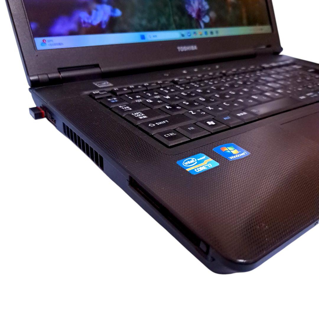 ノートパソコン 東芝 本体 Windows11 オフィス付き i7 16GB