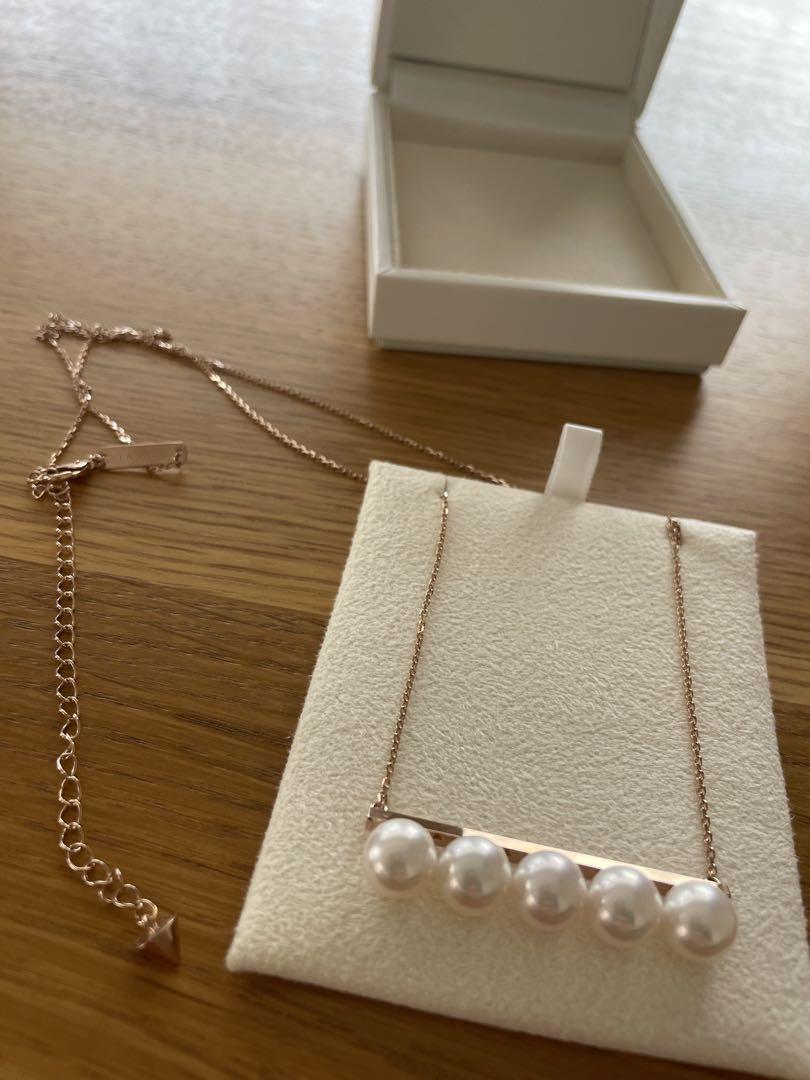 TASAKI タサキ　バランスシグネチャーネックレス　サクラゴールド