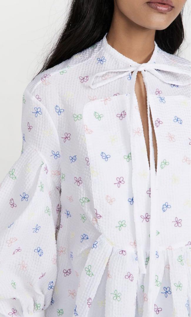 Rosie Assoulin 刺繍ブラウス　SwashbucklerBlouse